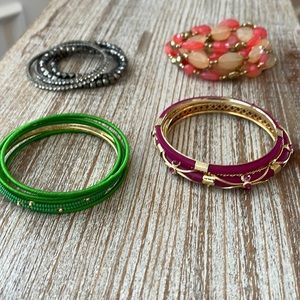 Lot of Stackable Bracelets